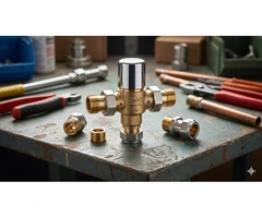 Upgrade Safety & Comfort with a Premium Thermostatic Mixing Valve Today!