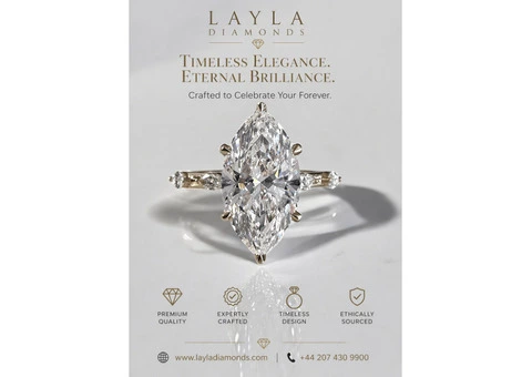 Marquise Diamond Engagement Ring | Timeless Design – Layla Diamonds