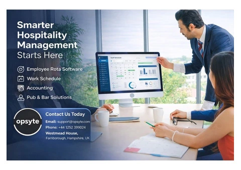 Best Hospitality Management Software | Staff Scheduling & Accounting UK