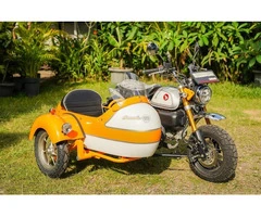 Sidecar Kit for Honda Monkey 125 by Scooter99 Ready to Ride