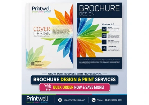 Affordable Brochure Design & Printing in United Kingdom