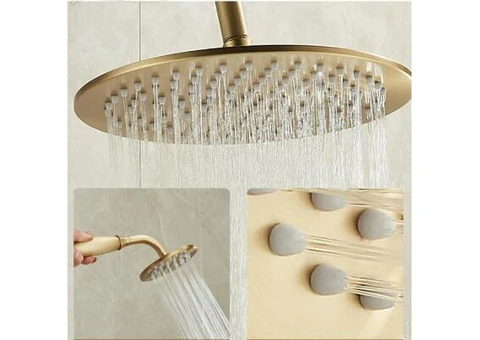 Shower System Set Antique Bronze Shower Tap Set Wall Mounted TSA0480 - 2/5