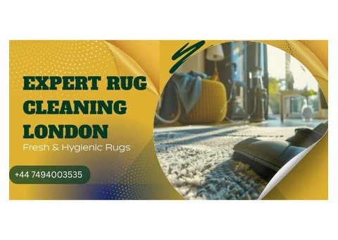 Expert Rug Cleaning London | Fresh & Hygienic Rugs