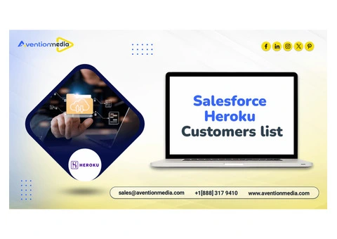 Purchase  a conversion‑ready Salesforce Heroku Customers list contact database