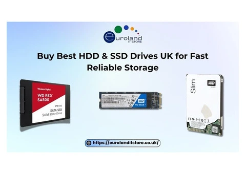 Buy Best HDD & SSD Drives UK for Fast Reliable Storage