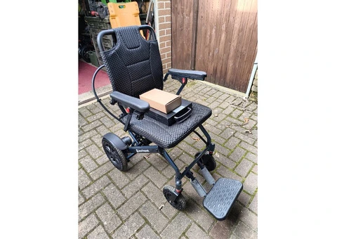 Lightweight Foldable Powered Wheelchair (nearly new) - 1/6