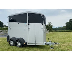2020 Ifor Williams HBX 403 Silver-  Single Horse Trailer