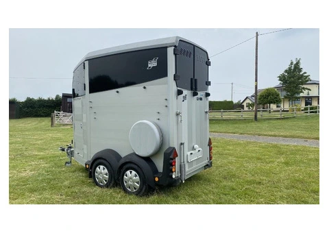2020 Ifor Williams HBX 403 Silver-  Single Horse Trailer - 2/6