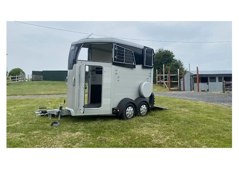 2020 Ifor Williams HBX 403 Silver-  Single Horse Trailer - 6/6