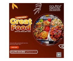 Make your Sunday a fun day with Golden Grouse Global Banquet Buffet!