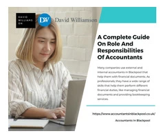 A Complete Guide On Role And Responsibilities Of Accountants