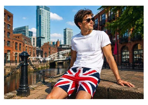 Shop Quality Union Jack Shorts in Manchester – Union Jack Wear