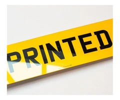 High-Quality 2D Printed Number Plates in Ilford | Fully Road Legal