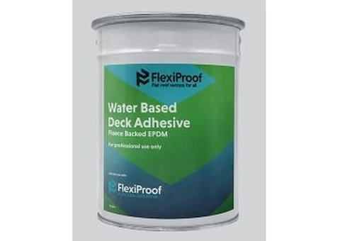 Flat Roof Adhesives & Sealants For EPDM Systems | Flexiproof Limited