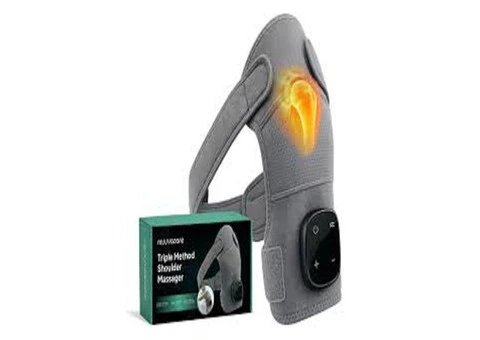 Hewelth Shoulder Massager Delivers Deep Relaxation and Effective Pain Relief Daily!