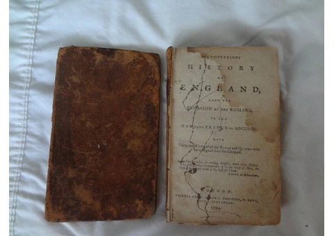 1794 - BEWICK CUTS - A COMPENDIOUS HISTORY OF ENGLAND - BEAT UP LITTLE BOOK - 8/20