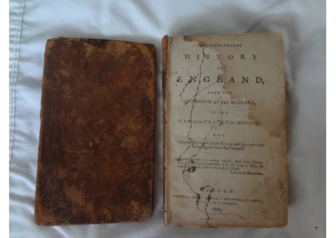 1794 - BEWICK CUTS - A COMPENDIOUS HISTORY OF ENGLAND - BEAT UP LITTLE BOOK - 9/20