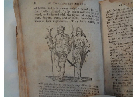 1794 - BEWICK CUTS - A COMPENDIOUS HISTORY OF ENGLAND - BEAT UP LITTLE BOOK - 15/20