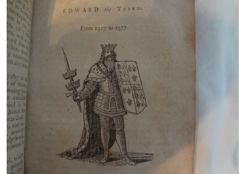 1794 - BEWICK CUTS - A COMPENDIOUS HISTORY OF ENGLAND - BEAT UP LITTLE BOOK - 17/20