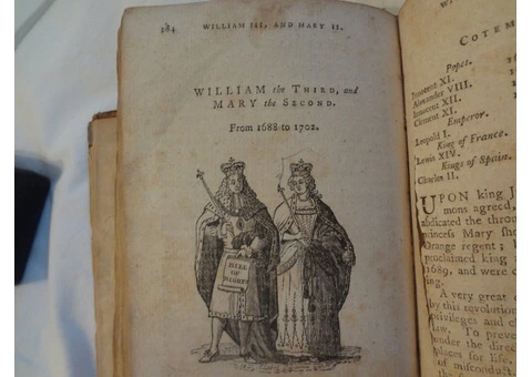 1794 - BEWICK CUTS - A COMPENDIOUS HISTORY OF ENGLAND - BEAT UP LITTLE BOOK - 19/20