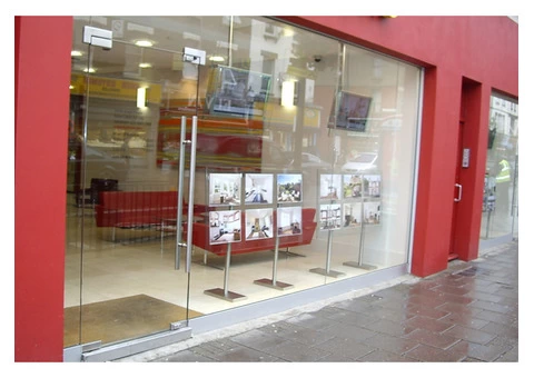 Shop Front Glass Door Service in London
