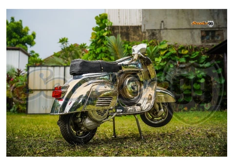 Vespa 90 Super Sprint Full StainlessSteel Edition by Scooter99 - 2/12