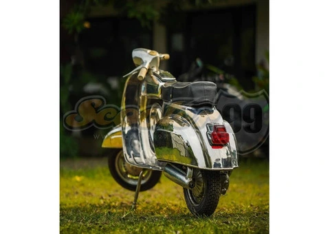 Vespa 90 Super Sprint Full StainlessSteel Edition by Scooter99 - 3/12