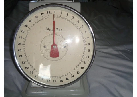 VINTAGE RETRO WEIGHING SCALES BRAN NEW BOXED - 2/3