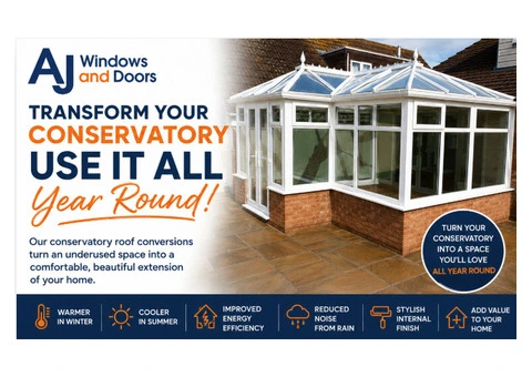 🏡 Transform Your Conservatory into a Room You Can Use All Year Round! 🌞❄️