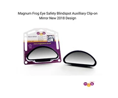 Magnum Frog Eye Safety Blindspot Auxilliary Clip-on Mirror