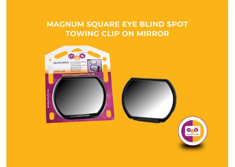 Square Eye Safety Blindspot Towing Clip-on Mirror