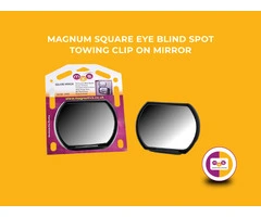 Square Eye Safety Blindspot Towing Clip-on Mirror