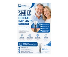 🏆 Restore Your Smile with Permanent Dental Implants Near Elgin | Buckie Dental Practice