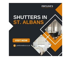 Shutters in St. Albans by Pretlove’s Blinds