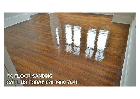 Professional Commercial Wood Floor Sanding in London - 3/10