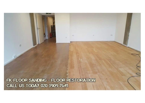 Professional Commercial Wood Floor Sanding in London - 5/10