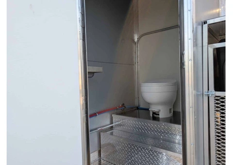 2026 8.5x32ft BBQ Trailer with Porch and fully equipped kitchen available for sale - 3/9