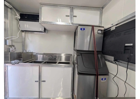 2026 8.5x32ft BBQ Trailer with Porch and fully equipped kitchen available for sale - 5/9