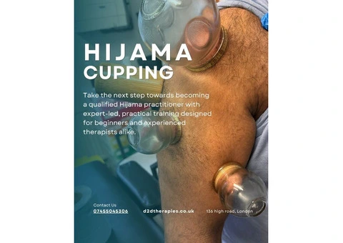 Professional Hijama Cupping Therapy Course in London