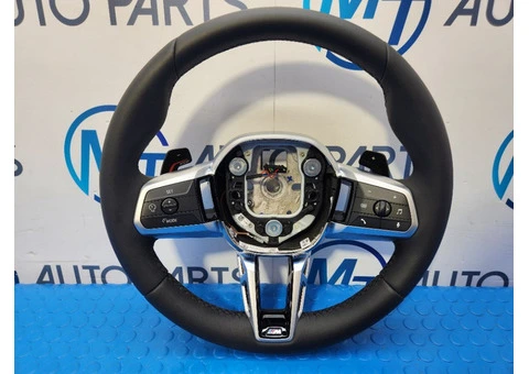 BMW M Sport Steering Wheel with Paddle Shifters — Genuine OEM | F70 | U06 - 1/14