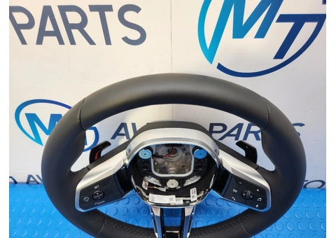 BMW M Sport Steering Wheel with Paddle Shifters — Genuine OEM | F70 | U06 - 2/14