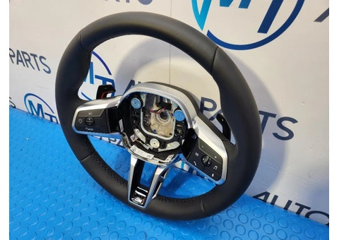 BMW M Sport Steering Wheel with Paddle Shifters — Genuine OEM | F70 | U06 - 3/14