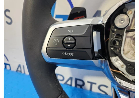 BMW M Sport Steering Wheel with Paddle Shifters — Genuine OEM | F70 | U06 - 7/14