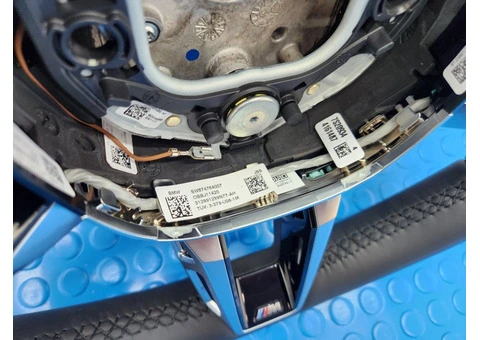 BMW M Sport Steering Wheel with Paddle Shifters — Genuine OEM | F70 | U06 - 9/14
