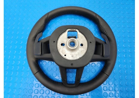 BMW M Sport Steering Wheel with Paddle Shifters — Genuine OEM | F70 | U06 - 13/14
