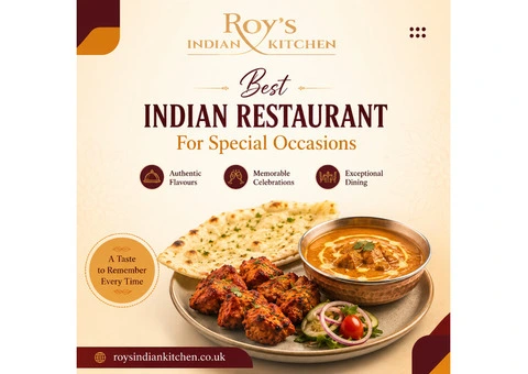 Indian Restaurant Barrhead: Experience Authentic Indian Flavours at Roy's Indian Kitchen - 4/9