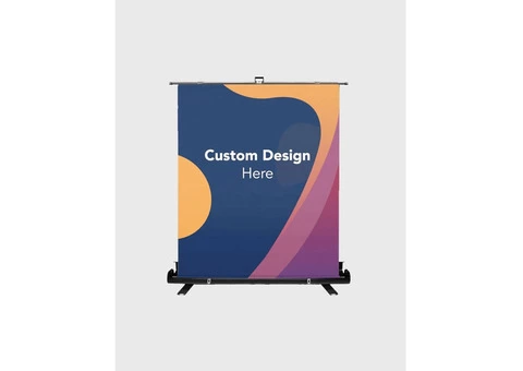 Fabric Pop Up Display - 1/4