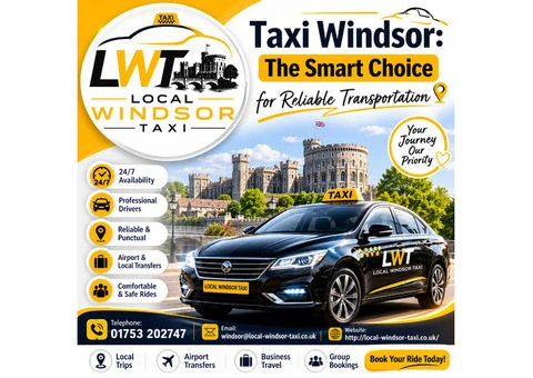 Minibus Service Windsor | Local Windsor Taxi