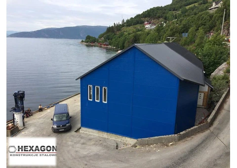Hexagon Steel Structures – Warehouse, Industrial & Agricultural Steel Buildings - 1/8