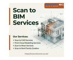 Reliable Scan to BIM Solutions at Competitive Rates from $15/hr